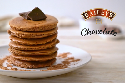 Delicious Baileys Chocolate Pancakes Recipe