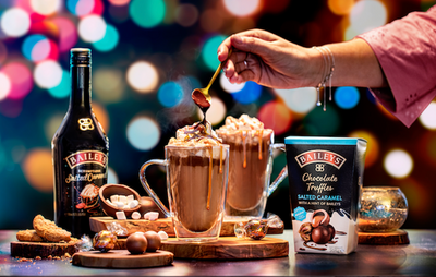 Baileys Salted Caramel Hot Chocolate