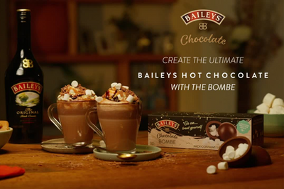 Bailey's Hot Chocolate Bombe