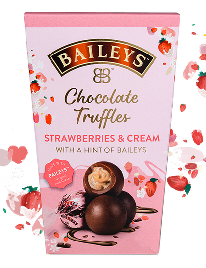 Baileys Strawberries & Cream Truffle Box 205g