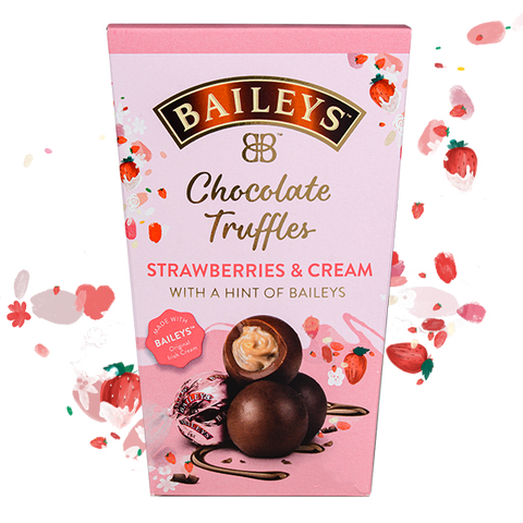 Baileys Strawberries & Cream Truffle Box 205g